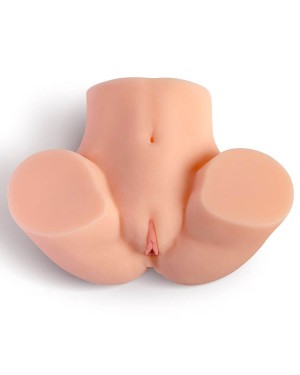 fessier masturbateur vibrant Briana, Real Body, vue de face