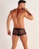 boxer noir transparent Personal Allure, WOH, mannequin de dos