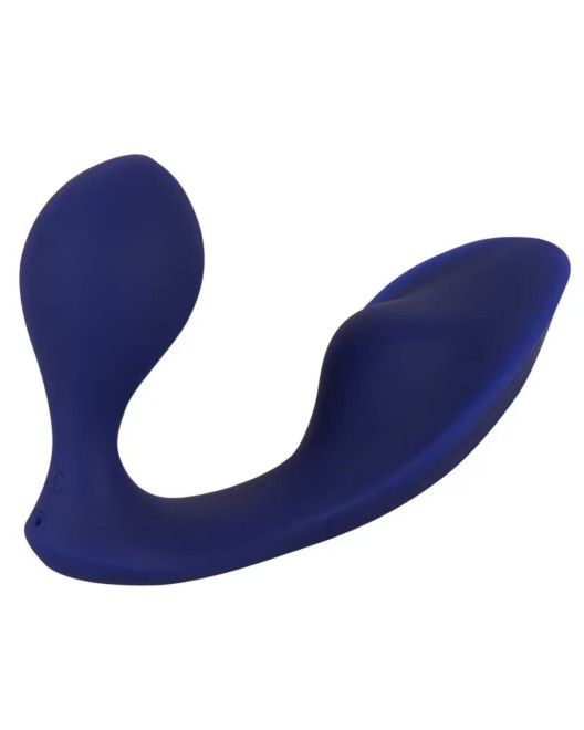 vibromasseur anal clitoridien télécommandé, Sweet Smile, profil