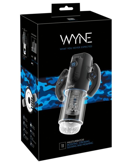 masturbateur automatique pour homme 4-en-1, Wyne, boîte