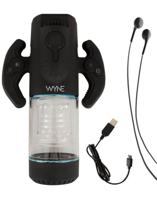 masturbateur automatique pour homme 4-en-1, Wyne, avec écouteurs