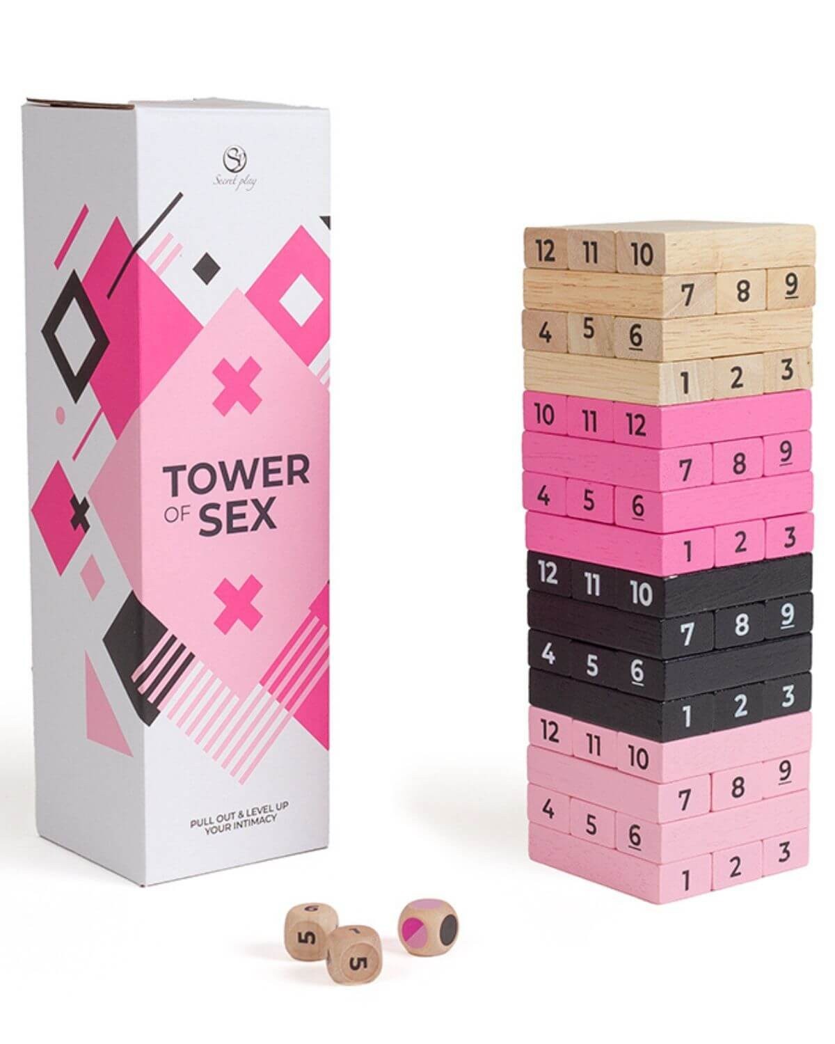 jeu coquin pour couple Tower of sex, Secret Play, boîte et tour