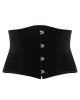Serre-Taille en Velours Noir Rococo Maison Close