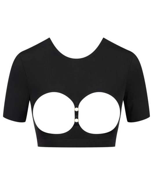 crop top ouvert Tapage Nocturne, Maison Close, devant