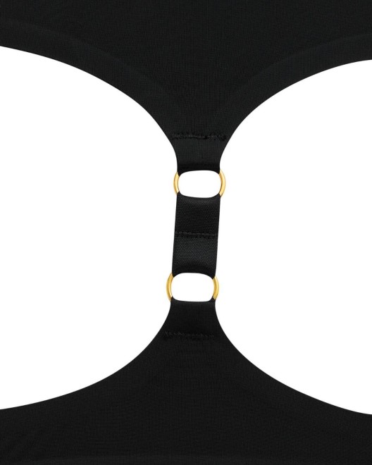 crop top ouvert Tapage Nocturne, Maison Close, zoom sur bijoux