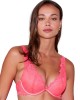 soutien-gorge push-up Dahalia, Valege Lingerie, rose, zoom de face