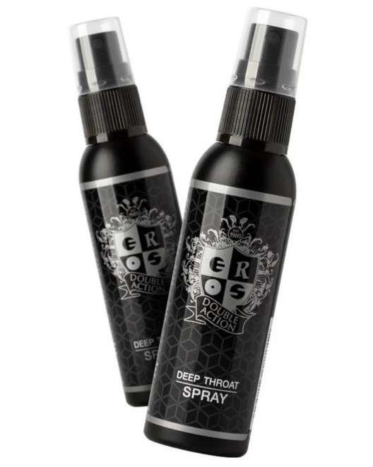 spray pour sexe oral double action, Eros, deux flacons