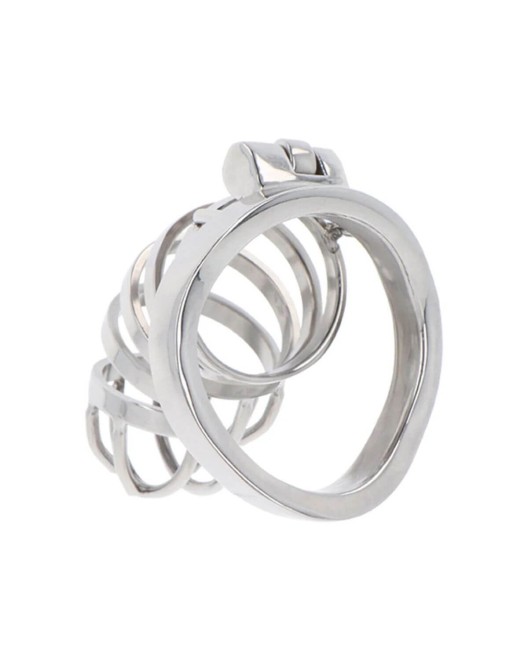 cage de chasteté en métal, Extreme by hidden desire, vue arrière