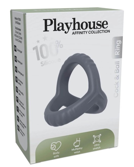 cockring double pénis et testicules, Playhouse, boîte