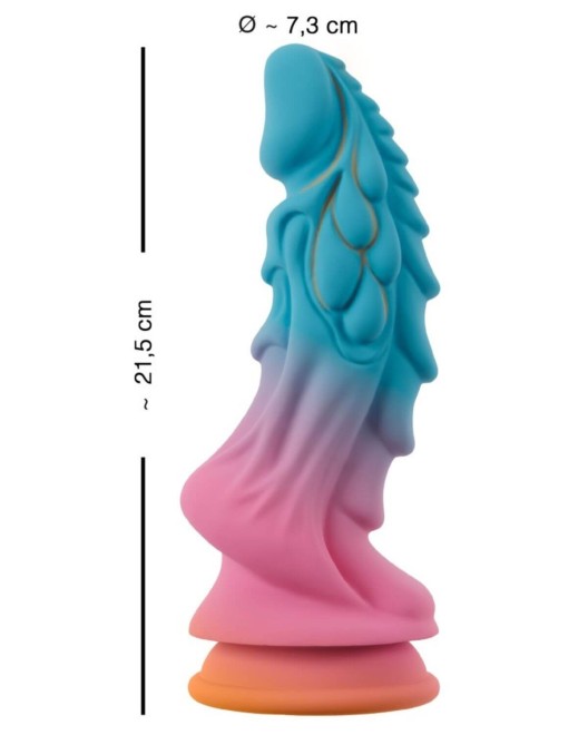 gode fantaisie Mystic Dragon, Beasty Cocks You2Toys, dimensions