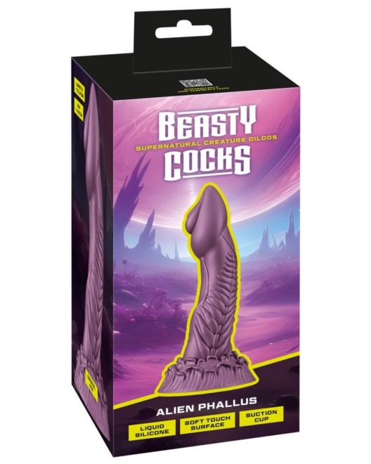gode fantaisie Alien Phallux, Beasty Cocks You2Toys, boîte de face