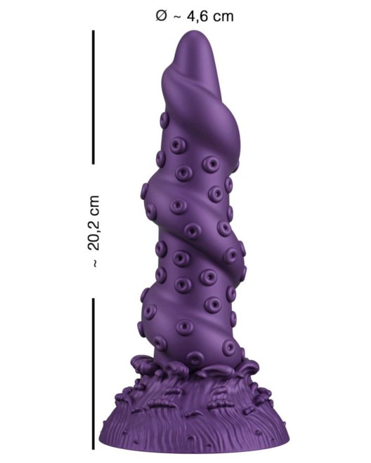 gode fantaisie Octopus Prime, Beasty Cocks You2Toys, dimensions