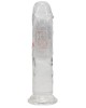 gode vibrant à LED, 15 cm, RealRock, REA202, dildo de face