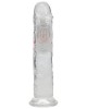 gode vibrant à LED, 18 cm, REA204, RealRock, dildo de profil