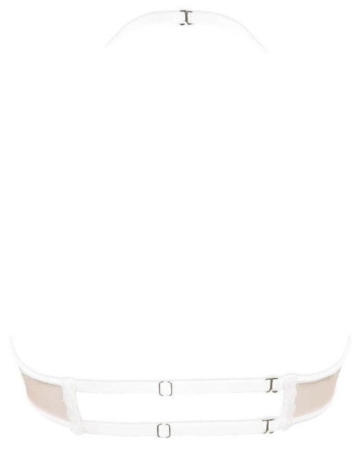soutien-gorge seins nus Rêve, Luxxa Lingerie, ivoire, derrière
