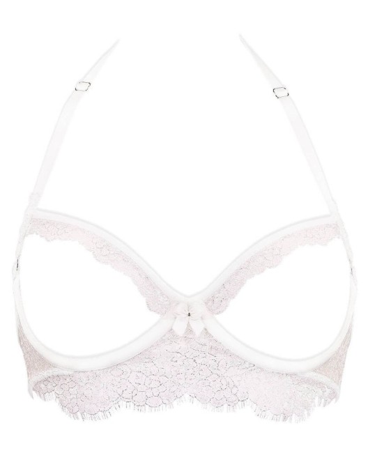 soutien-gorge seins nus Rêve, Luxxa Lingerie, ivoire, devant