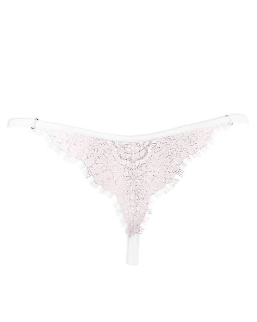 string en dentelle Rêve, Luxxa Lingerie, ivoire, derrière