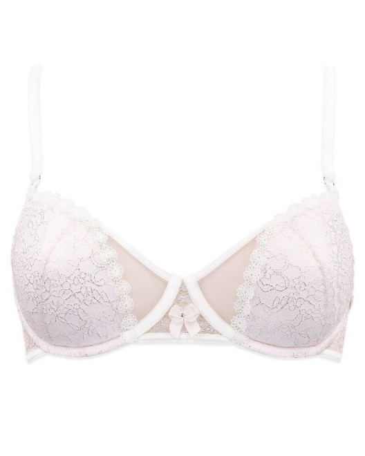 soutien-gorge bonnets pleins Rêve, Luxxa Lingerie, ivoire, devant