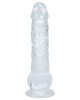 gode ventouse transparent, crystal, 12,7cm, RealRock, vue arrière