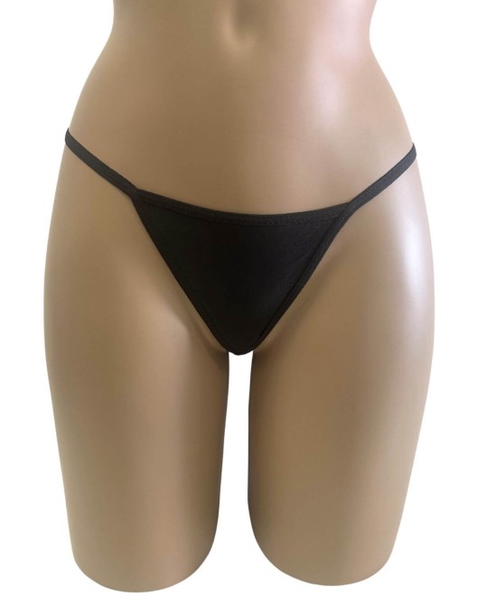 mini string bijoux noir, Paradise Boutik, zoom de dos