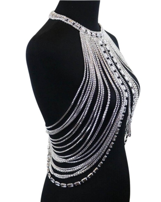 bijou de corps à strass, Culottée, zoom de côté