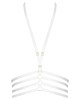 harnais Chambre Noire, Maison Close accessoires, blanc, devant