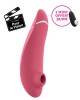 womanizer premium 2, stimulateur clitoridien air pulsé, rose, mini offert, vignette film Pour le plaisir