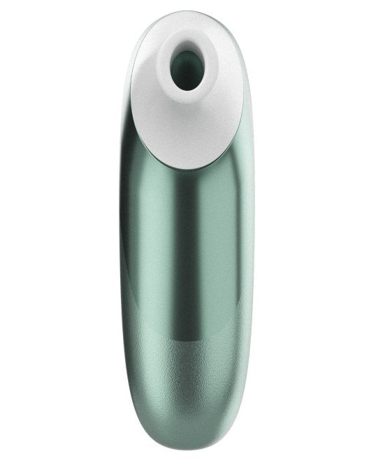 stimulateur clitoridien à air pulsé Womanizer Pro, vert sauge, vue de face