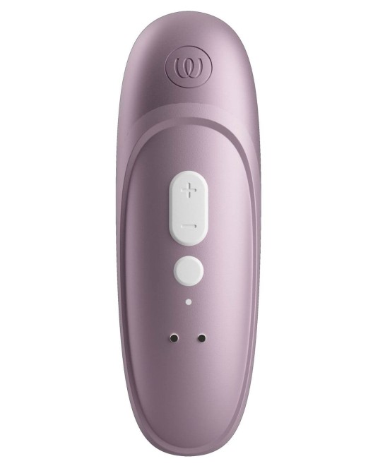 stimulateur clitoridien à air pulsé Womanizer Pro, lilas, vue de dos