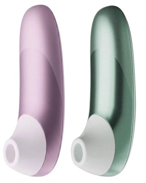 stimulateur clitoridien à air pulsé Womanizer Pro, lilas et vert