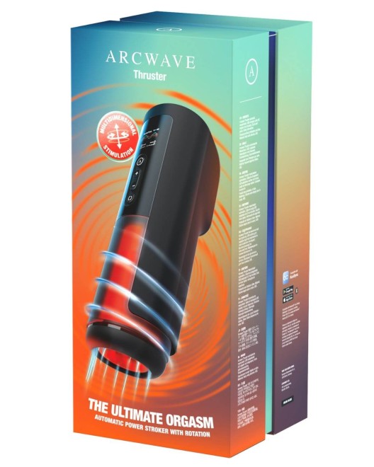 masturbateur connecté Thruster, Arcwave, boîte