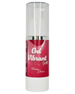 gel vibrant lubrifiant comestible, parfum cerise, Nous Deux