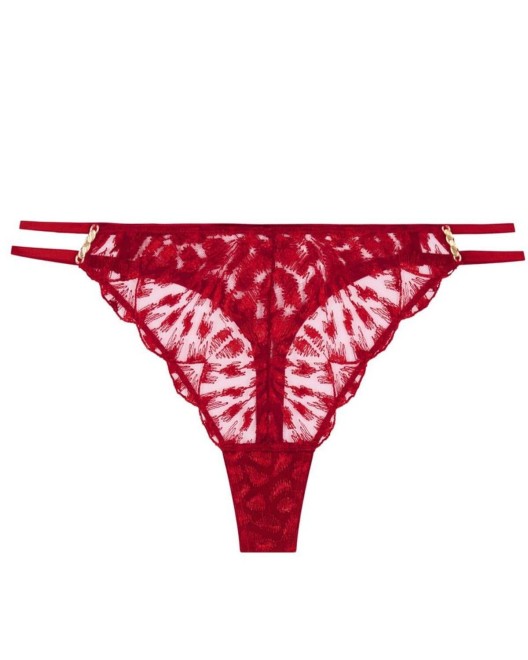 tanga Crazy in Love, Aubade Paris, rouge, devant