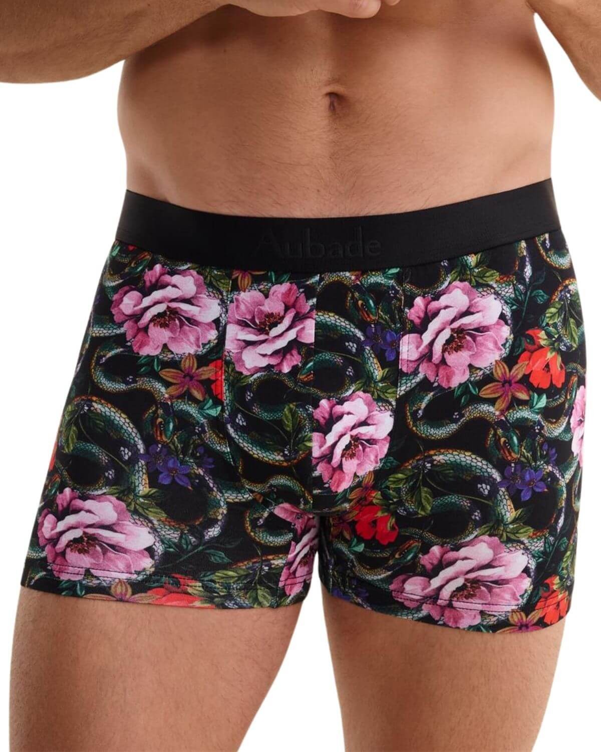 boxer homme Tentation Gots, Aubade Paris, zoom de face