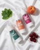 Gels vibrants Nous Deux, menthe polaire, cerise, pêche et cerise