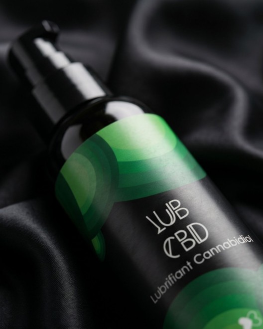 photo produit, Lubrifiant, LUB, CBD, zoom, etiquette
