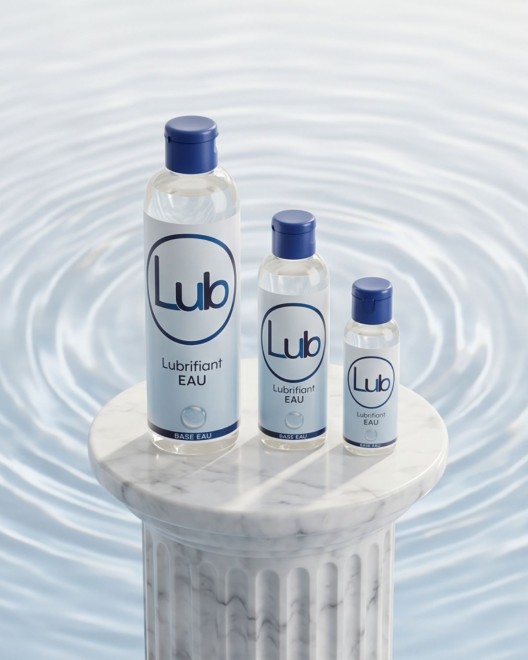 photo produit, famille, lubrifiant, LUB, base, eau, ambiance, effet, eau