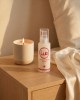 photo produit, lubrifiant, LB, Monoï, 125ml, ambiance, table chevet, massage intégral