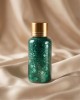 gel pailleté pour corps et cheveux Glitter, bleu, flacon posé