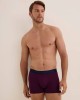 boxers homme lot de 2 Fleur de boteh, Aubade Men, uni mannequin face