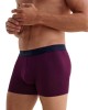 boxers homme lot de 2 Fleur de boteh, Aubade Men, uni zoom devant