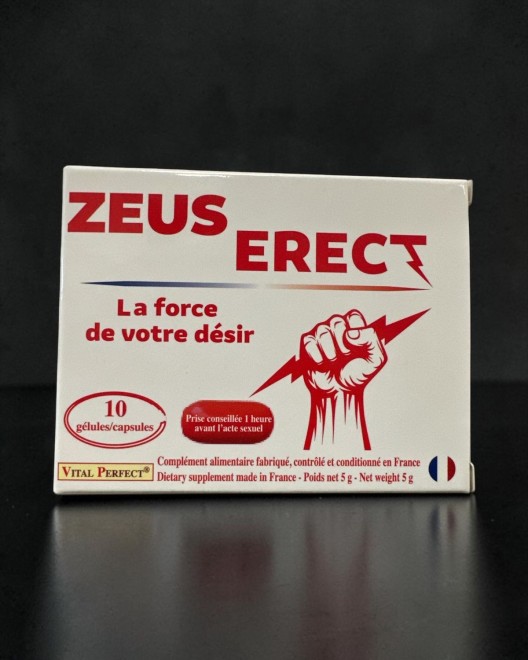 pillule erectile, zeus erect, petit format, photo studio