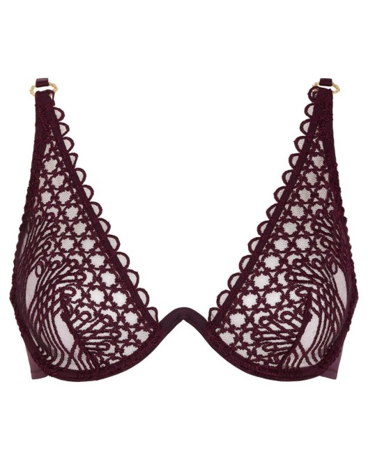 soutien-gorge triangle mono-armature Éloge du désir, Aubade Lingerie, devant