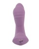 vibromasseur triple stimulation télécommandé Mireva, Beau Coeur, violet, devant