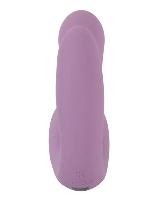 vibromasseur triple stimulation télécommandé Mireva, Beau Coeur, violet, derrière