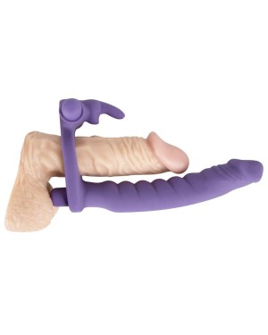 anneau vibrant double pénétration Los Analos, You2Toys, violet, démo