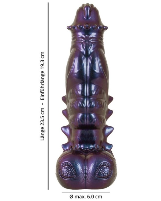 gode fantaisie Tech-zilla bang, Beasty Cocks, dimensions