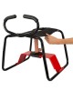 tabouret sexuel avec poignée et dildo, You2Toys, installé