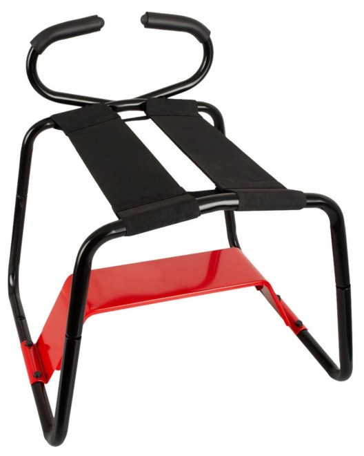 tabouret sexuel avec poignée et dildo, You2Toys, vue face