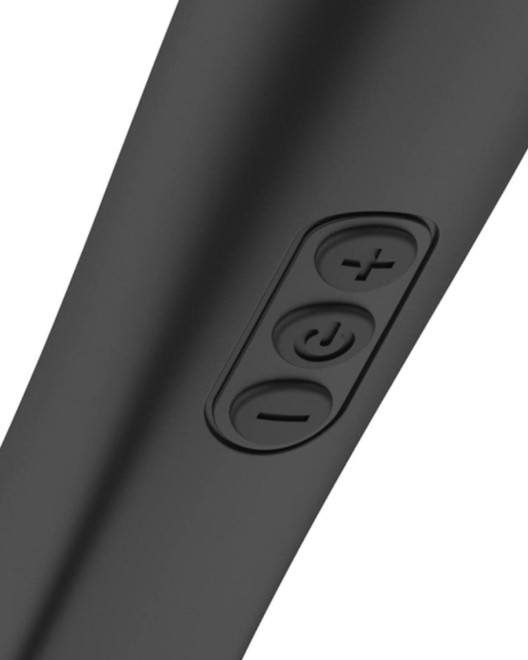 vibromasseur wand MyMagicWand, noir, zoom boutons